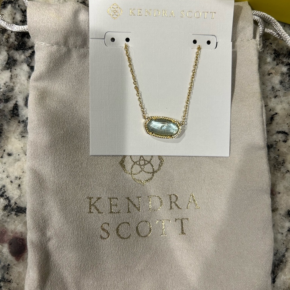 Kendra Scott Blue Pendant Necklace